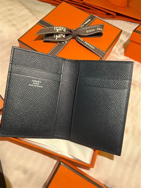 hermes card holder men